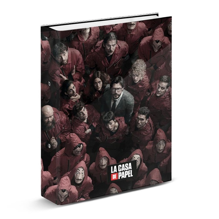LA CASA DE PAPEL - Ring Binder '28x33x5cm'_IMAGE_1