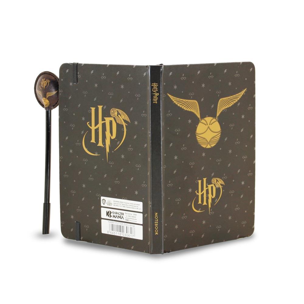 HARRY POTTER - Vif d'Or - Gif Box - Notebook A5+ Stylo - 3