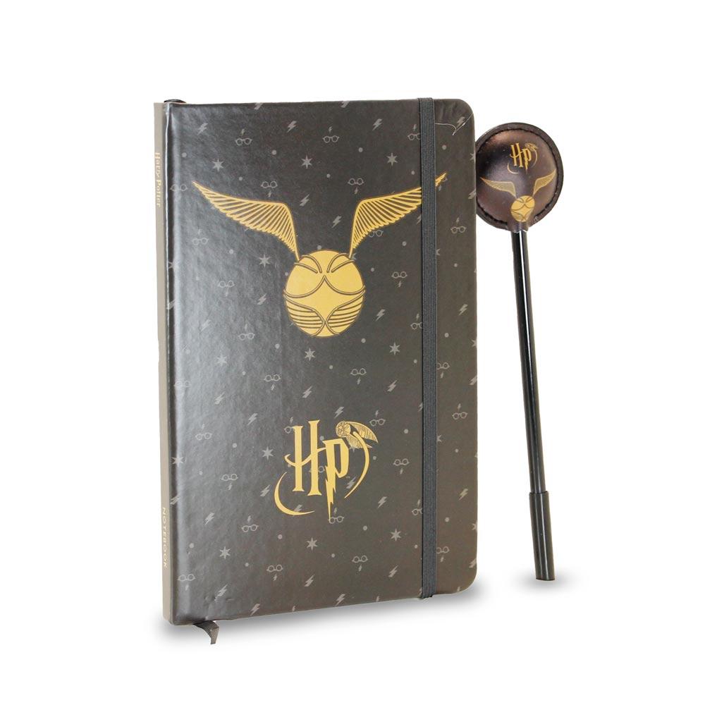 HARRY POTTER - Vif d'Or - Gif Box - Notebook A5+ Stylo - 4
