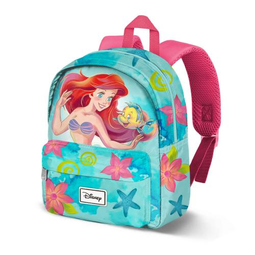 Sac à Dos Enfant La Petite Sirène – Bioworld 40,6 Cm – Scintillant, Compartiment Principal + Poche Filet