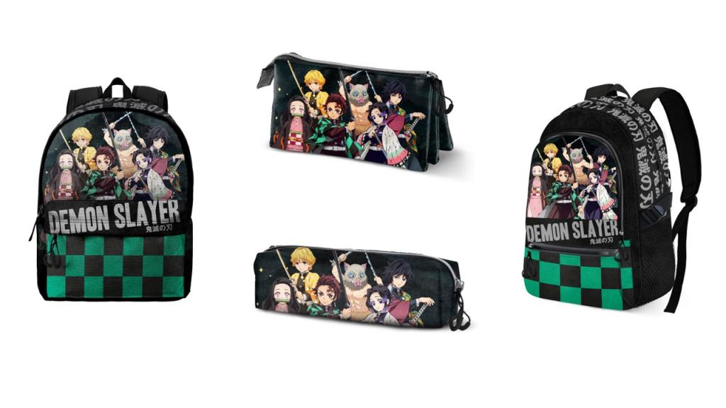 Sac à Dos Demon Slayer Taisho Fight FAN 2.0 - Léger, Compartiment Unique, Poches Latérales Filet