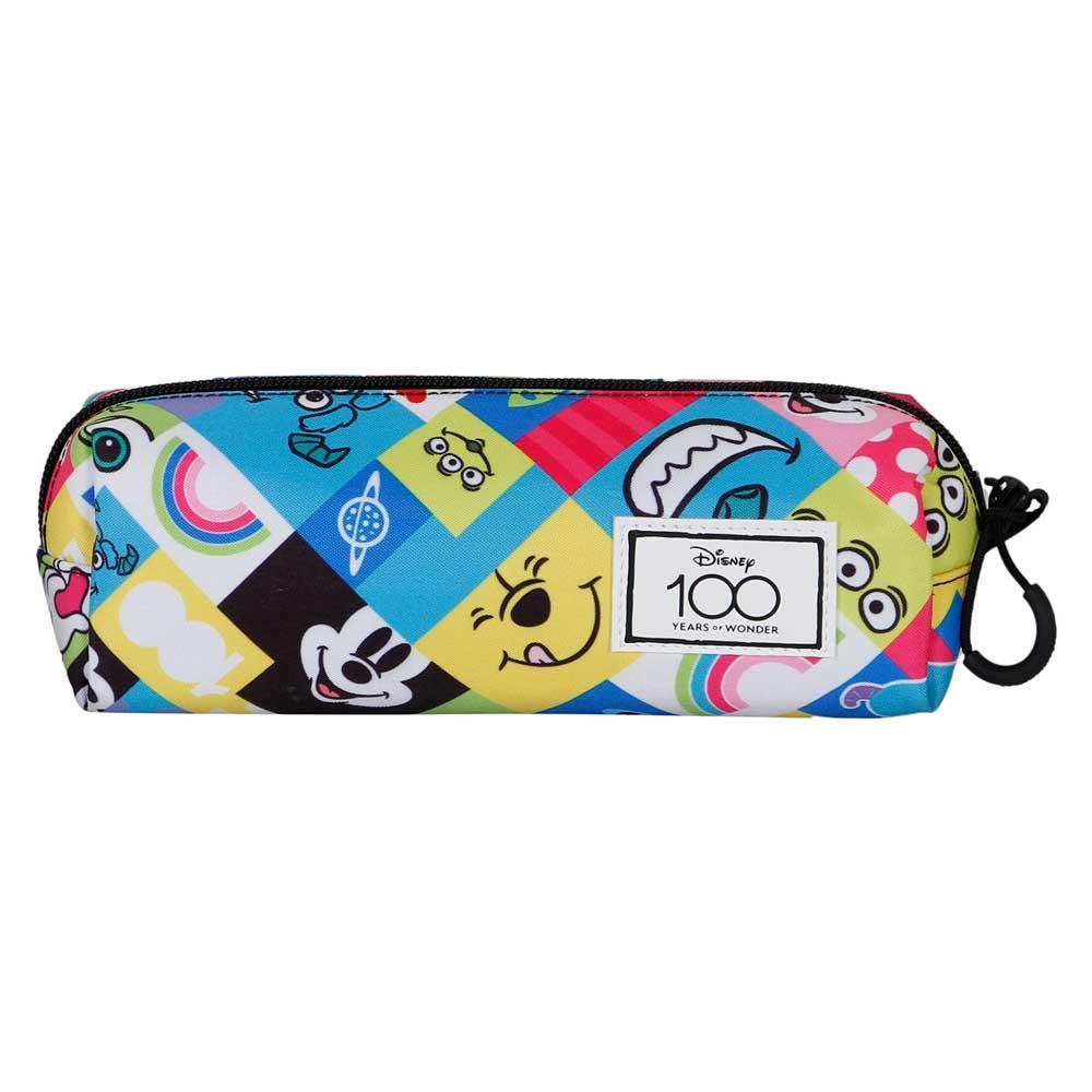 DISNEY 100 Ans - Collage - Trousse Carré '21x7x5.5cm' - 3