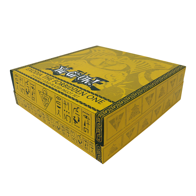 YU-GI-OH! - Exodia the Forbidden One - Lingots en Métal Plaqué Or 24k - 2