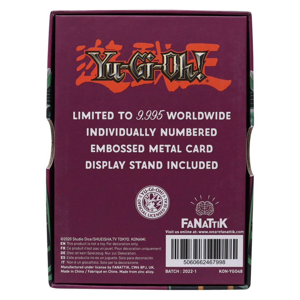 YU-GI-OH! - Jinzo - Carte en Métal Collector - 3