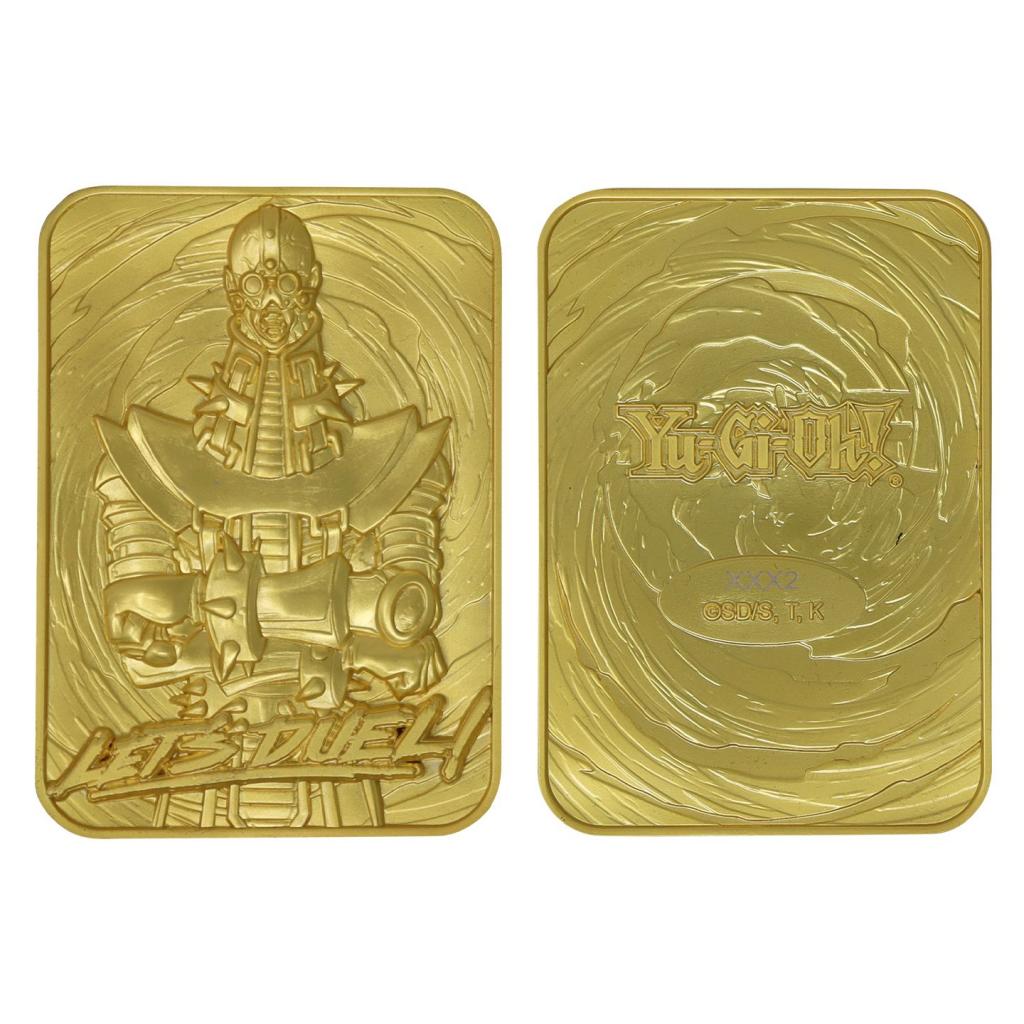 YU-GI-OH! - Jinzo - Carte en Métal Plaqué Or Collector - 3