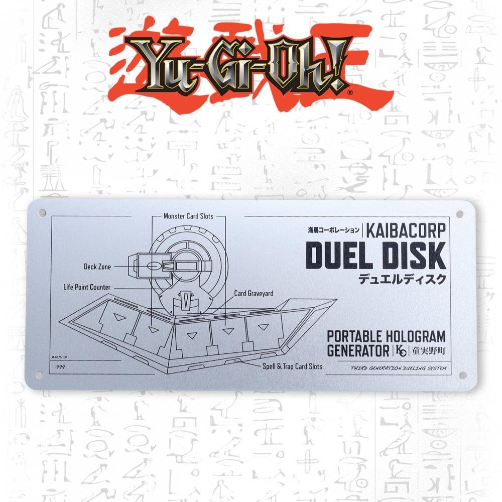 YU-GI-OH! - Plaque Schématique Métal - 2