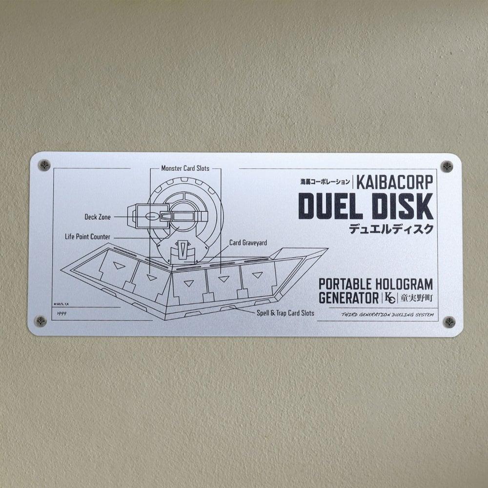 YU-GI-OH! - Plaque Schématique Métal - 4
