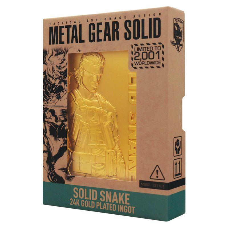 METAL GEAR SOLID 2 - Snake - Limited Edition Ingot - 4