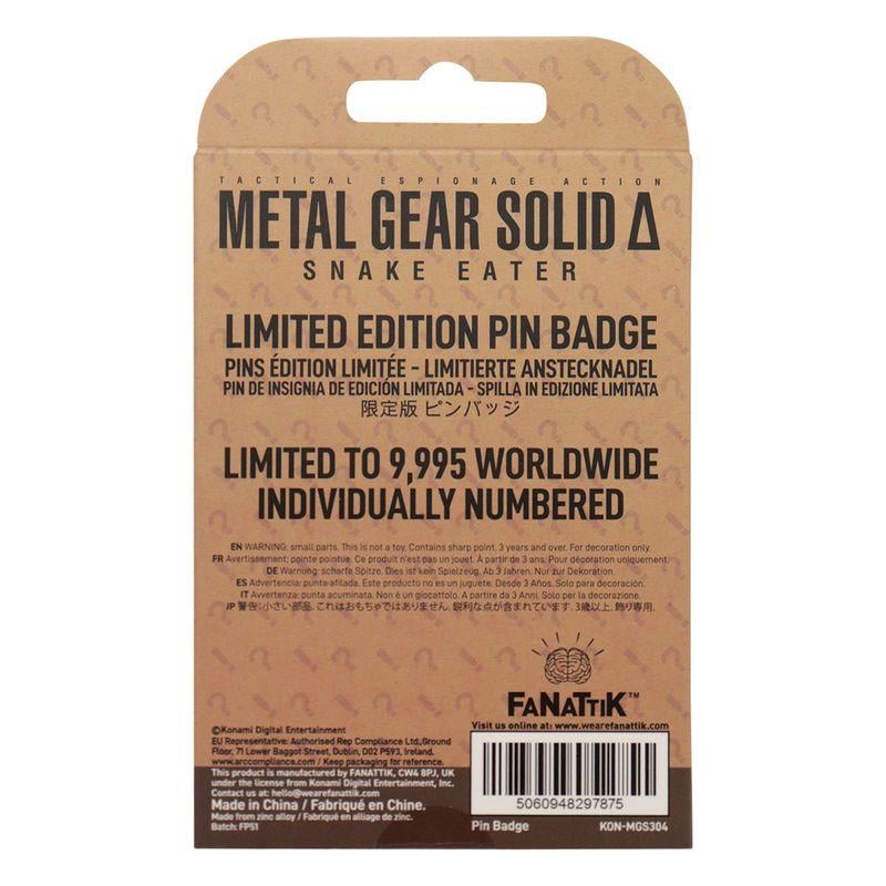METAL GEAR SOLID DELTA - FOX - Limited Edition Pin's - 4