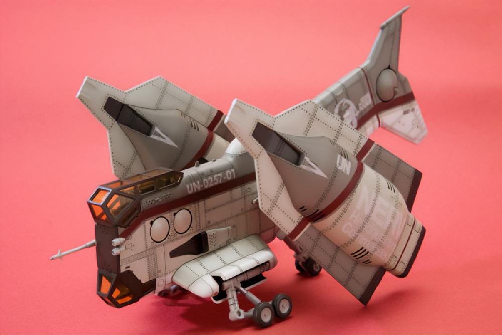 EVANGELION - Aircraft YAGR-N101 - Model Kit 19cm - 4