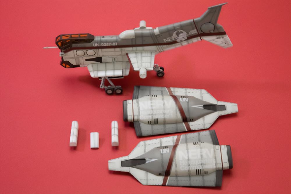 EVANGELION - Aircraft YAGR-N101 - Model Kit 19cm - 6