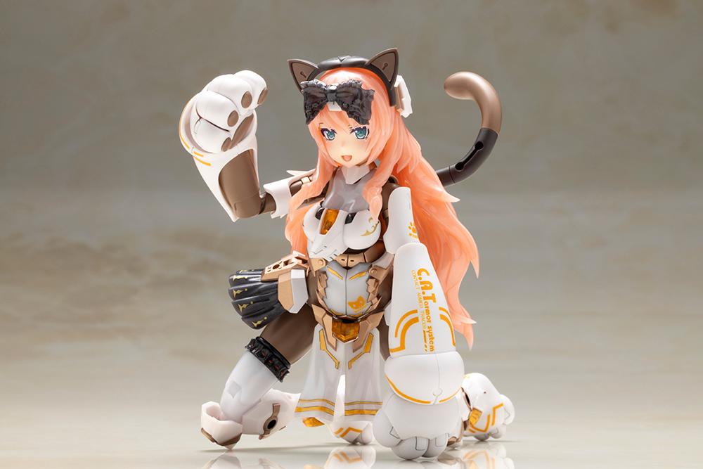 FRAME ARMS GIRL - Durga I Cat Armor - Model Kit 16cm - 3