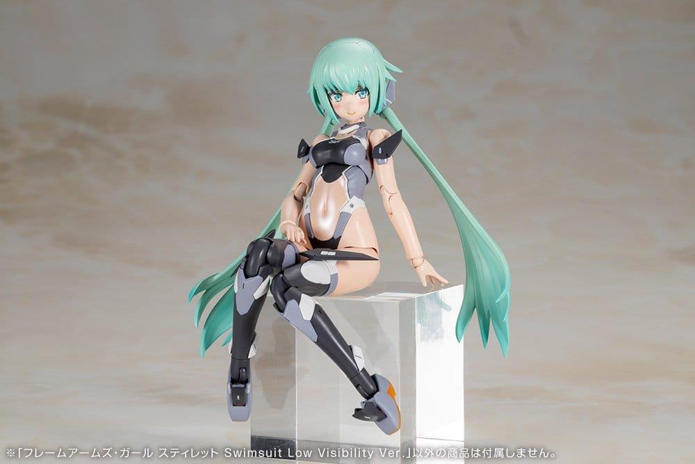 FRAME ARMS GIRL - Stylet Swimsuit Low Visibility - Model Kit 16cm - 3