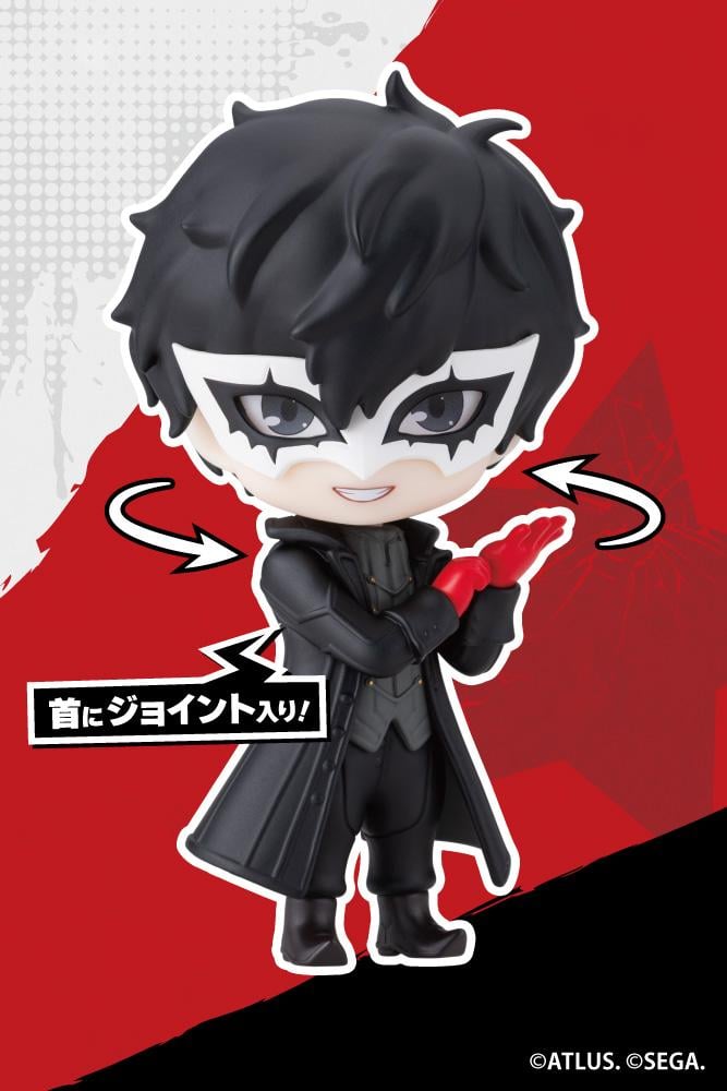PERSONA 5 ROYAL - Joker - Statue Mini Oshi Works 10cm - 5