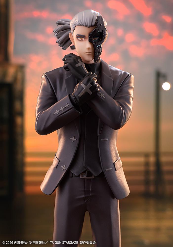TRIGUN STARGAZE - Livio the Double Fang - Statue Oshi Works 22cm - 5