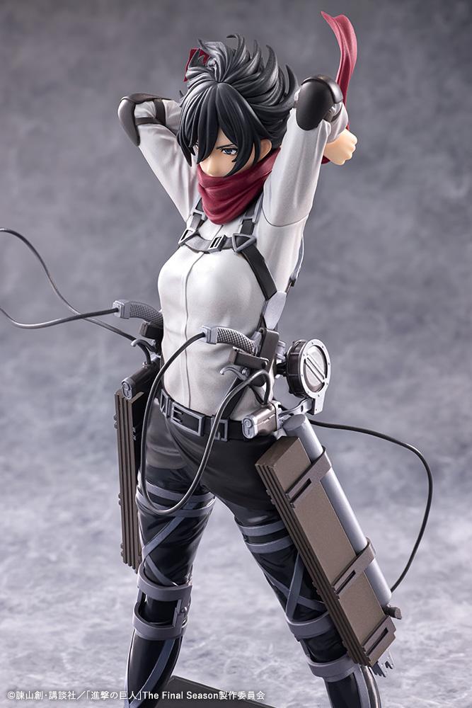 L'ATTAQUE DES TITANS - Mikasa Ackerman - Statuette Oshi Works 24.5cm - 3