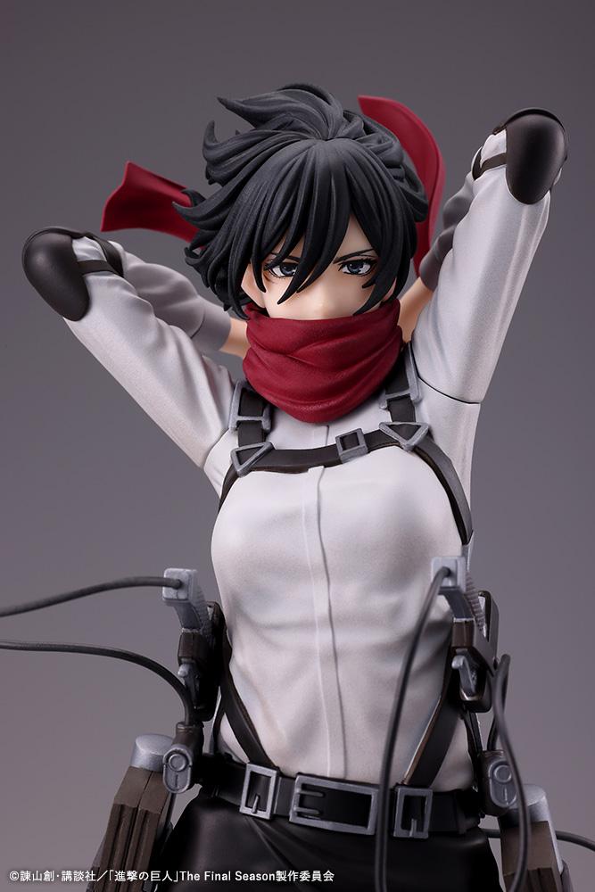 L'ATTAQUE DES TITANS - Mikasa Ackerman - Statuette Oshi Works 24.5cm - 4