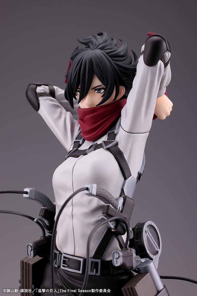 L'ATTAQUE DES TITANS - Mikasa Ackerman - Statuette Oshi Works 24.5cm - 5