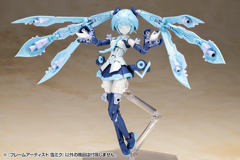FRAME ARMS GIRL - Frame Artist Snow Miku - Model Kit 16cm - 4