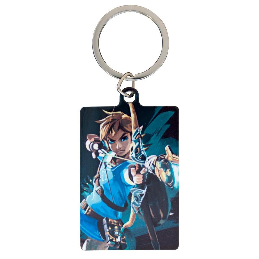 ZELDA Metal Keychain Zelda Cover Keyring Nintendo
