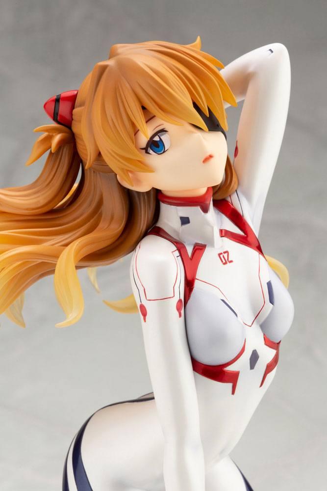 EVANGELION 4 - Asuka Shikinami White Plugsuit - Statuette PVC 23cm - 3