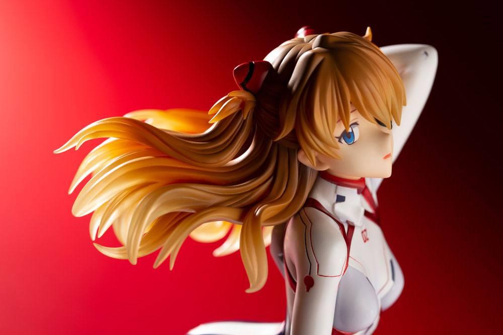 EVANGELION 4 - Asuka Shikinami White Plugsuit - Statuette PVC 23cm - 4