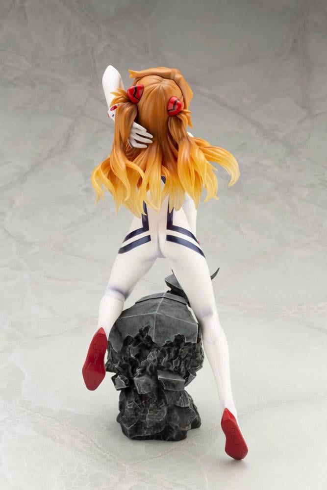 EVANGELION 4 - Asuka Shikinami White Plugsuit - Statuette PVC 23cm - 5
