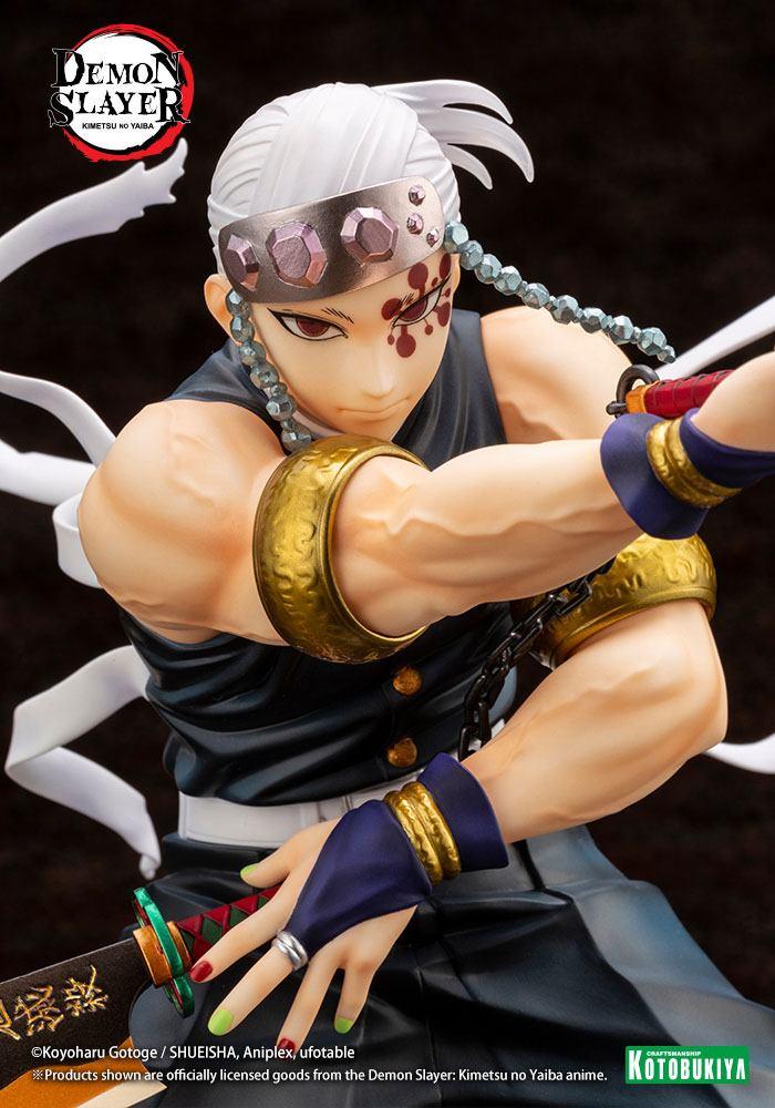 DEMON SLAYER - Tengen Uzui Bonus Vers. - Statuette 1/8 ARTFXJ 23cm - 3