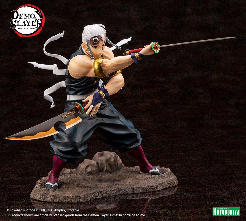 DEMON SLAYER - Tengen Uzui Bonus Vers. - Statuette 1/8 ARTFXJ 23cm - 5