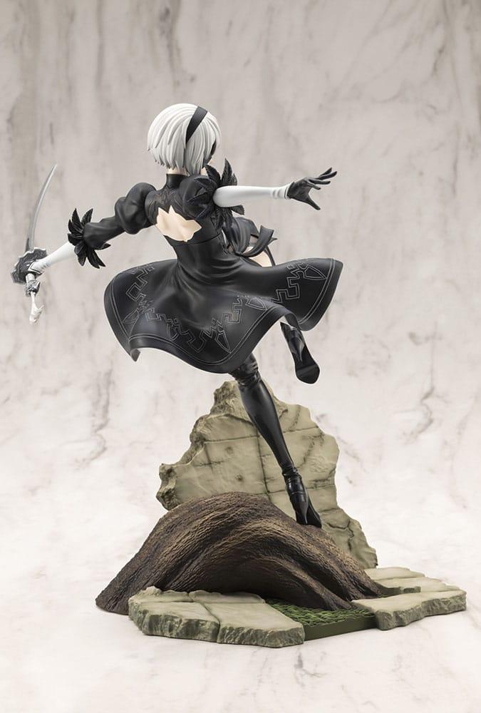 NIER AUTOMATA VER. 1.1A - 2B - Statuette ARTFXJ 1/8 24cm - 2