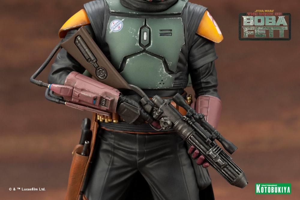 STAR WARS THE BOOK OF BOBA FETT - Boba Fett -Statuette 1/8 ARTFX+ 18cm - 5