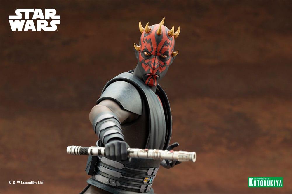 THE CLONE WARS - Dark Maul - Statuette 1/7 ARTFX 26cm - 4