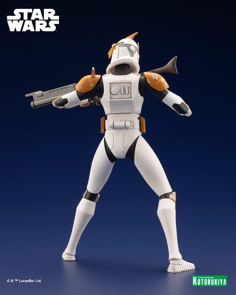 STAR WARS THE CLONE WARS - Commandant Cody - Statuette 1/10 ARTFX 17cm - 3