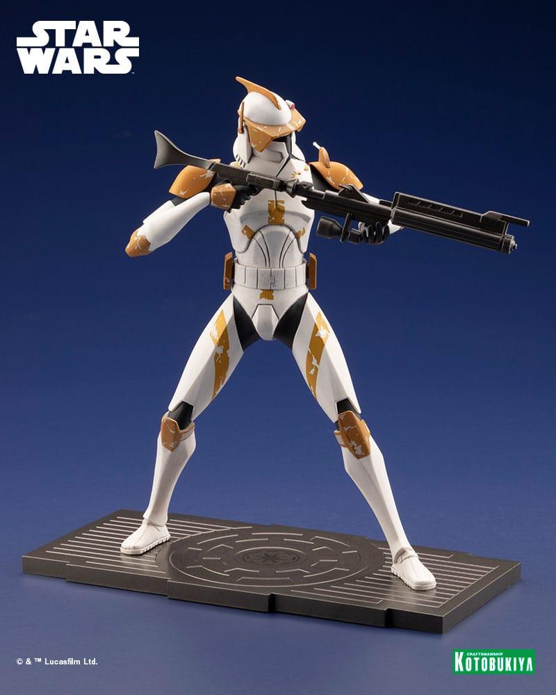 STAR WARS THE CLONE WARS - Commandant Cody - Statuette 1/10 ARTFX 17cm - 5