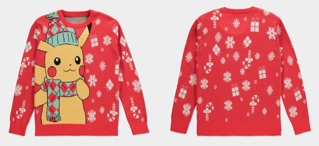 POKEMON Christmas Jumper (S) Ponticello