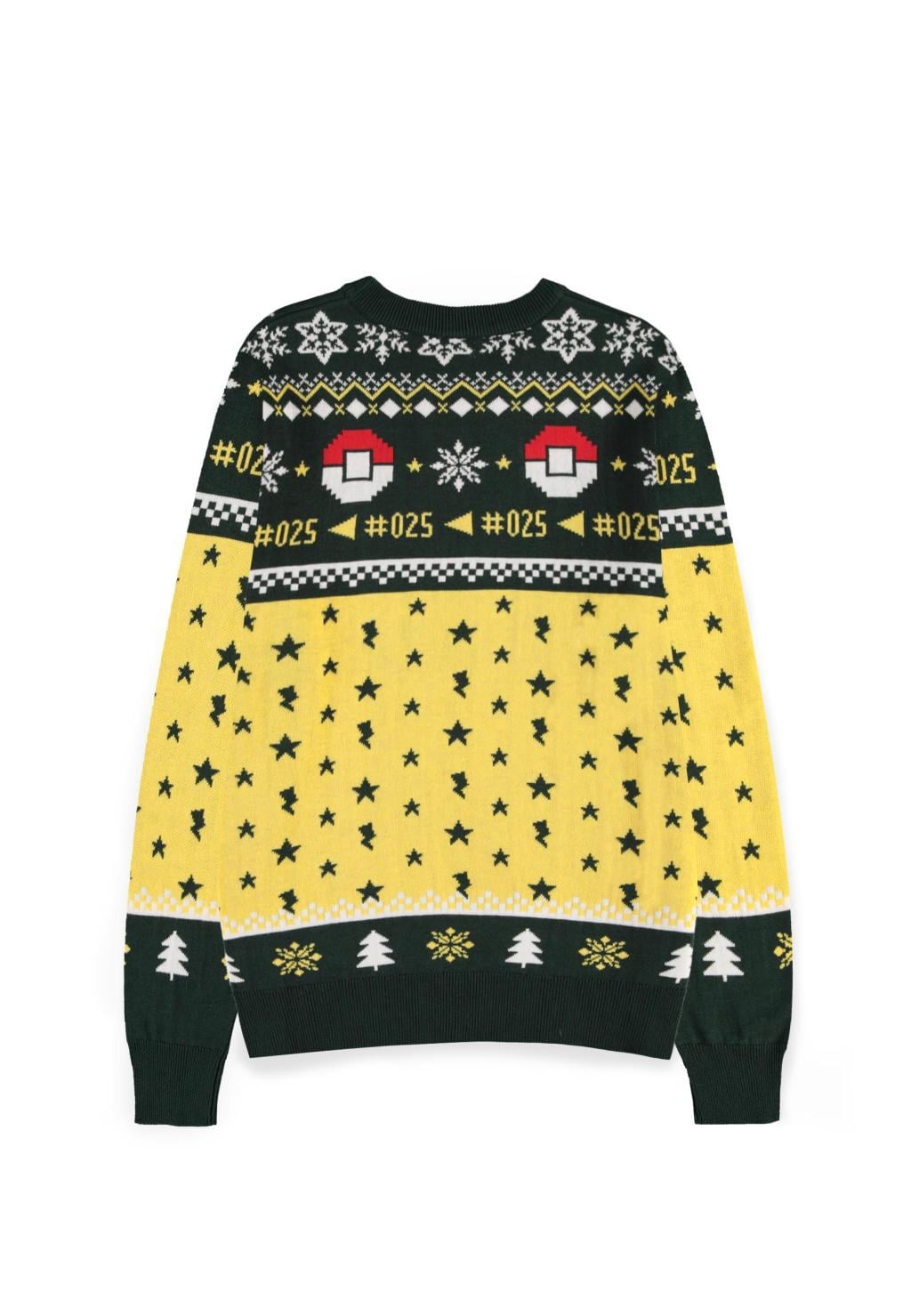 POKEMON - Pikachu Happy - Pull de Noël (L) - 2