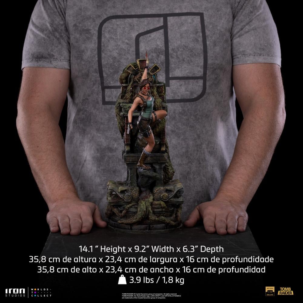 TOMB RAIDER - Lara Croft - Statue Art Scale 1/10 Deluxe 35.8cm - 6