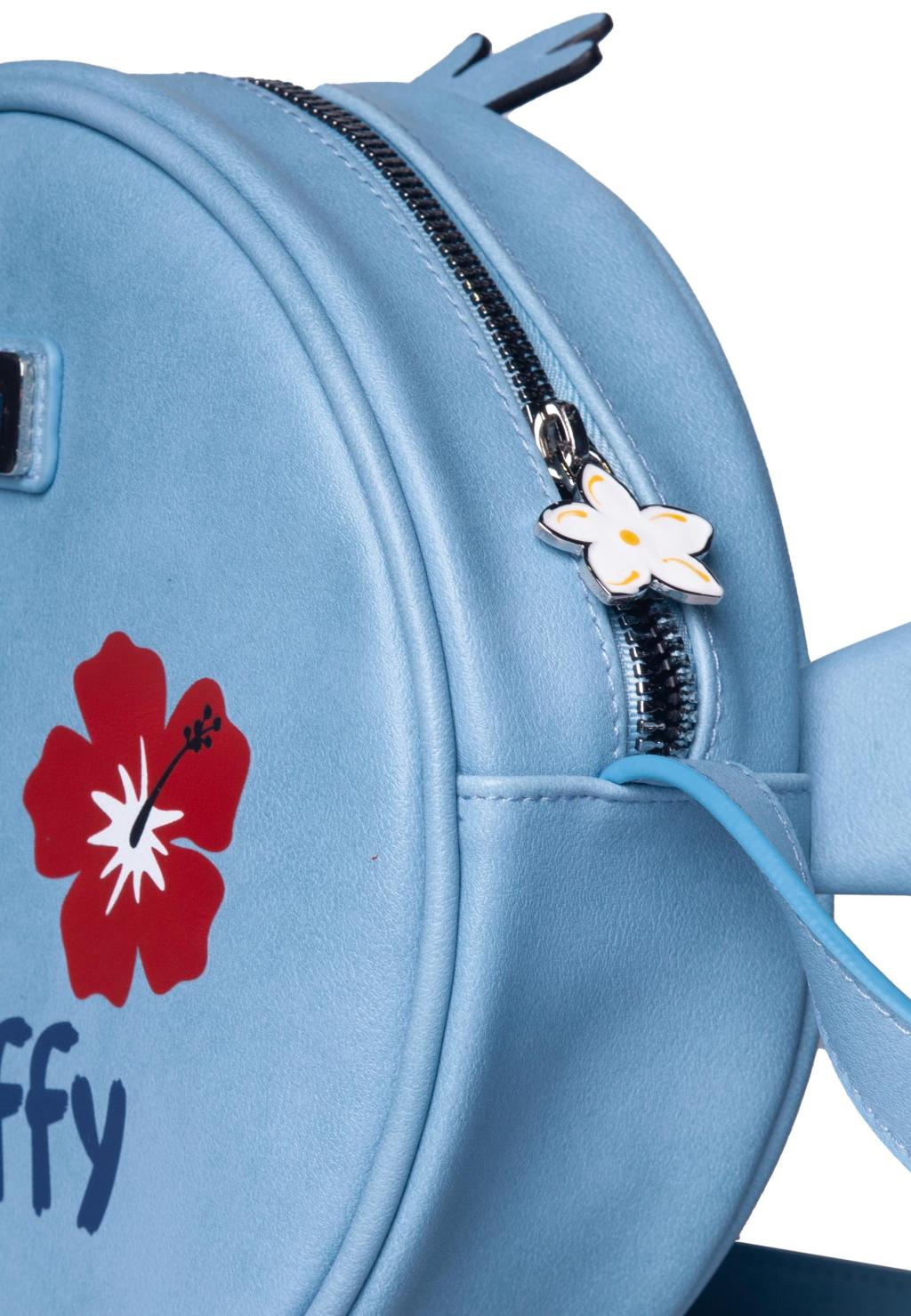 STITCH - Cute & Fluffy - Sac Bandoulière Rond - 4