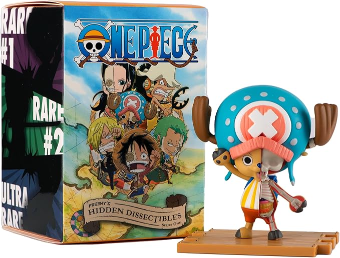 ONE PIECE - Series 1 - Freeny's Hidden Dissectibles (Display 12 Fig.)