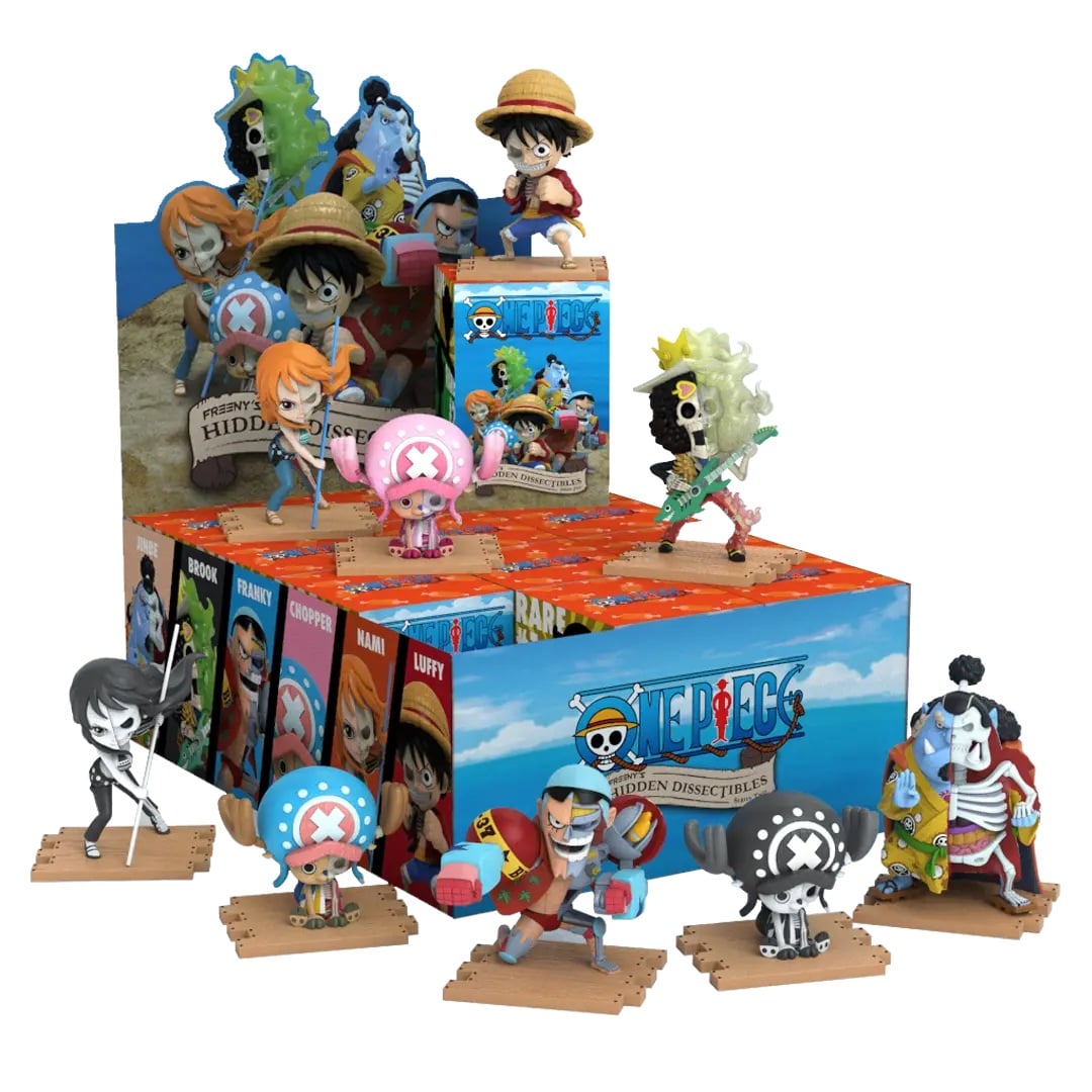 ONE PIECE - Series 2 - Freeny's Hidden Dissectibles (Display 12 Fig.)