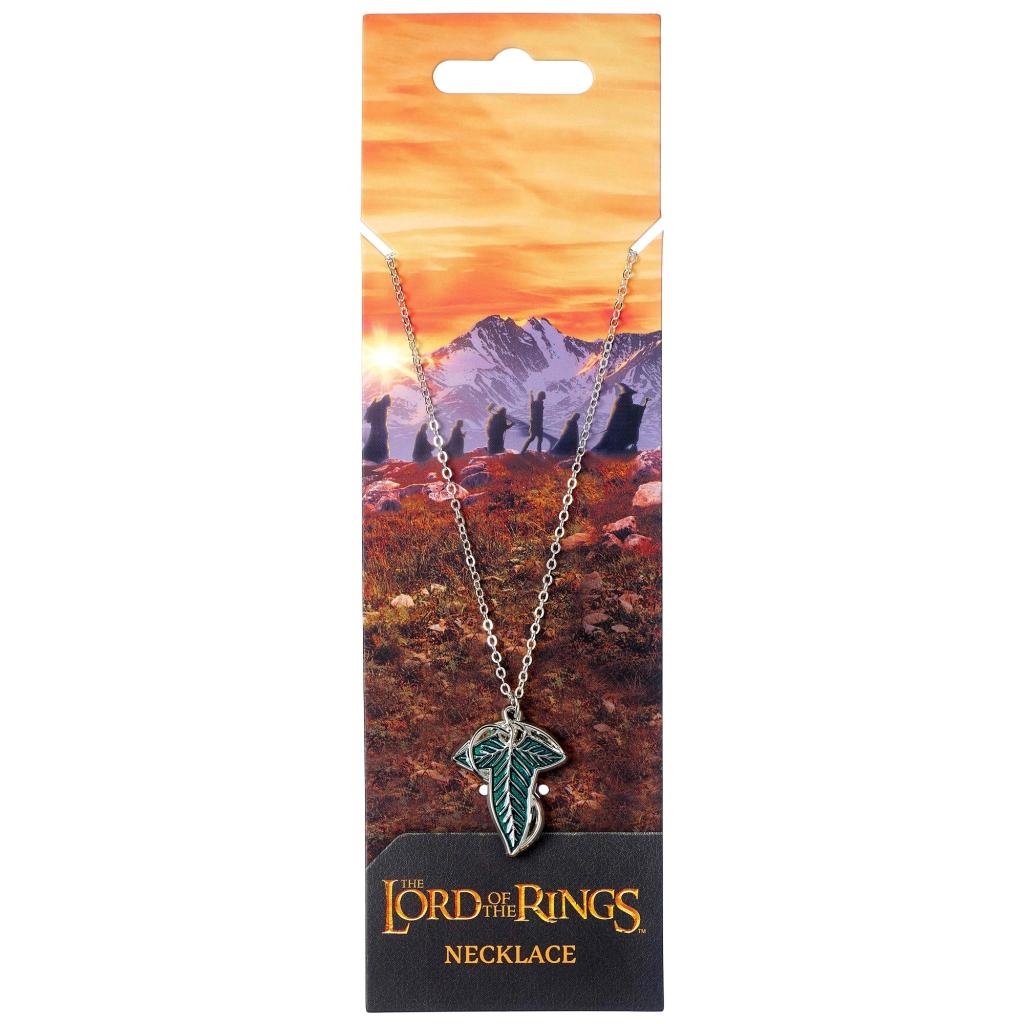 LE SEIGNEUR DES ANNEAUX Feuille de Lorien Collier Bijoux Carat Le