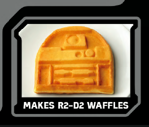 STAR WARS - R2D2 - Gaufrier Rond - 2