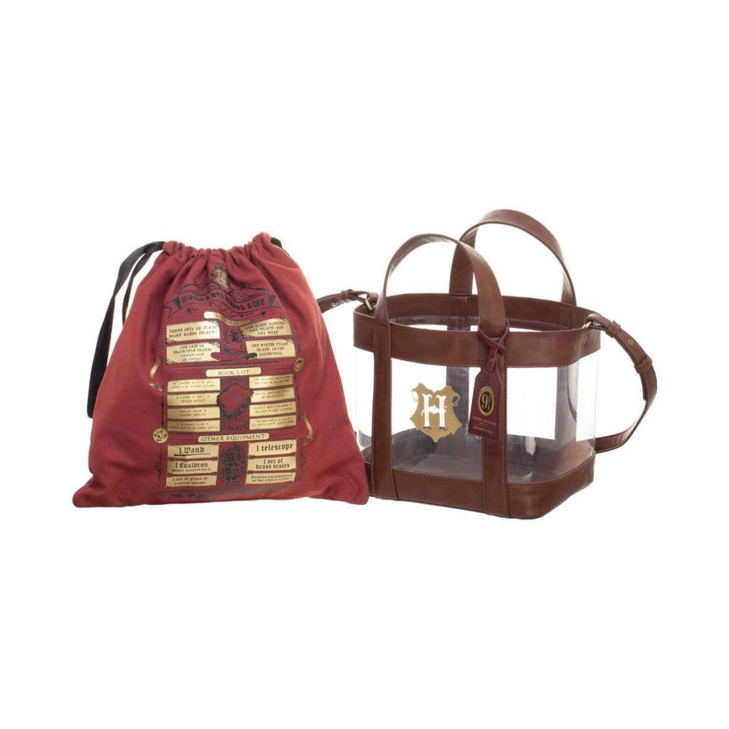 sac transparent rouge
