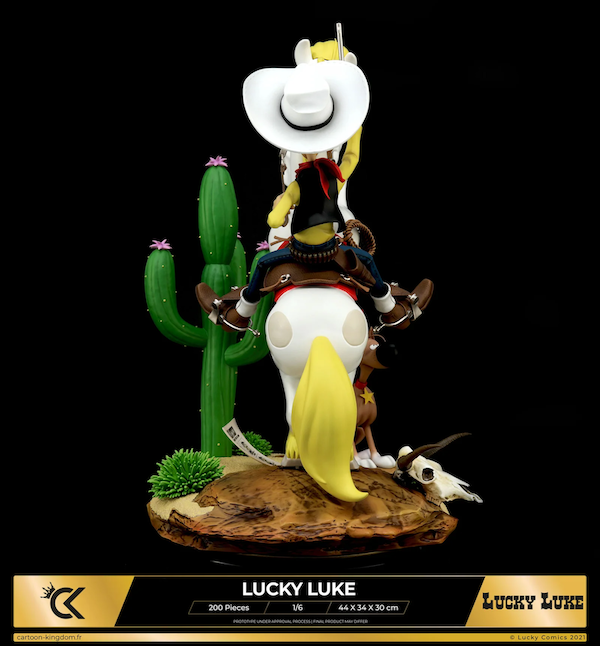 LUCKY LUKE - Lucky Luke - Statuette 44cm 1/6 - 5