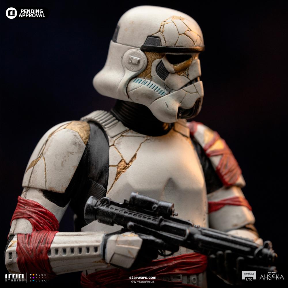 AHSOKA - Night Trooper - Statuette Art Scale 1/10 21cm - 2