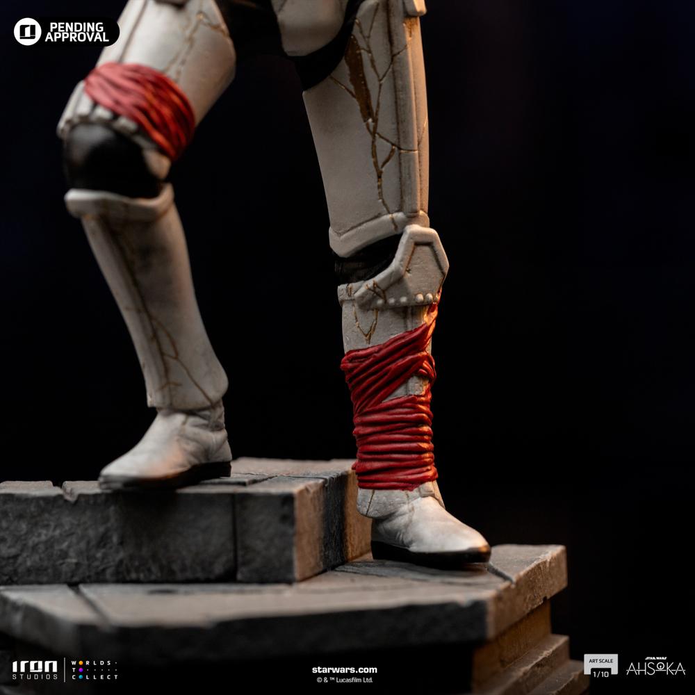 AHSOKA - Night Trooper - Statuette Art Scale 1/10 21cm - 4