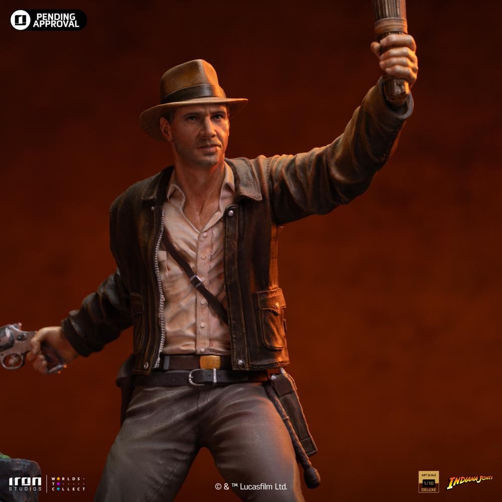 INDIANA JONES - Indiana Jones - Statuette Art Scale Deluxe 1/10 39.9cm - 2