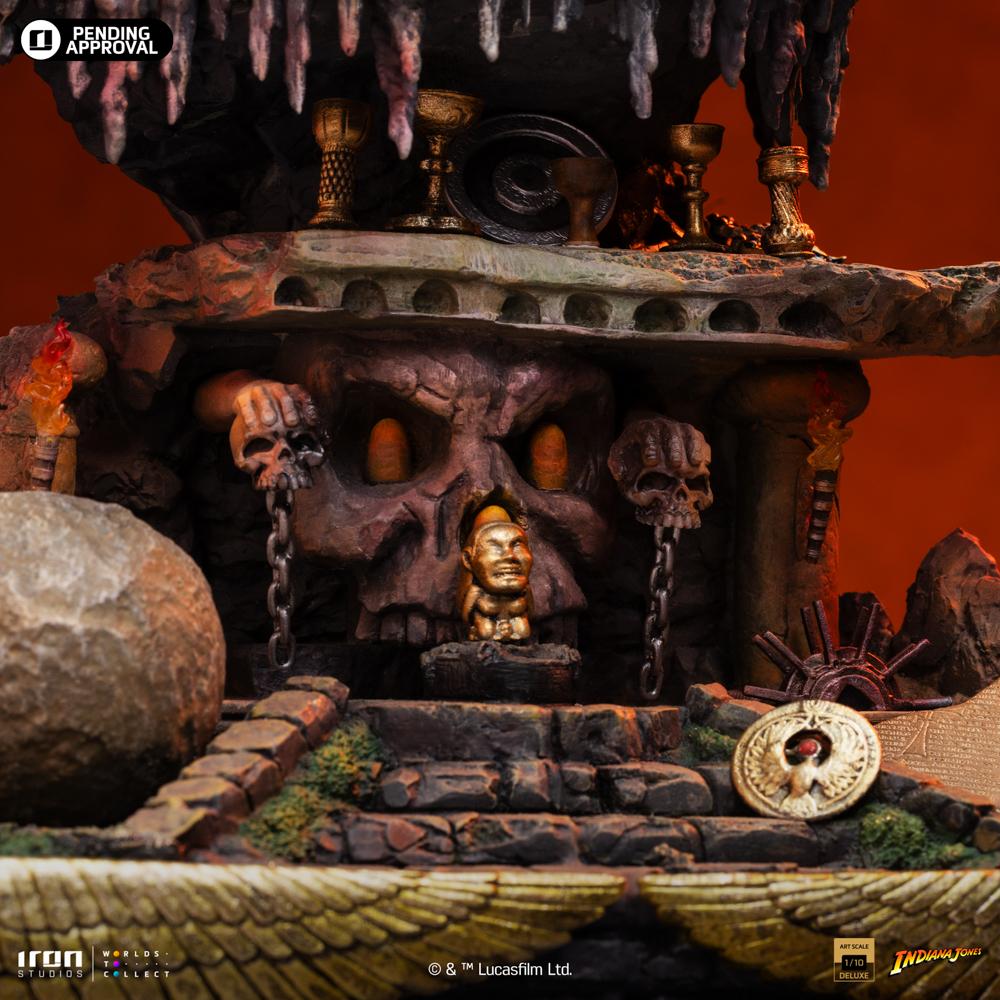 INDIANA JONES - Indiana Jones - Statuette Art Scale Deluxe 1/10 39.9cm ...