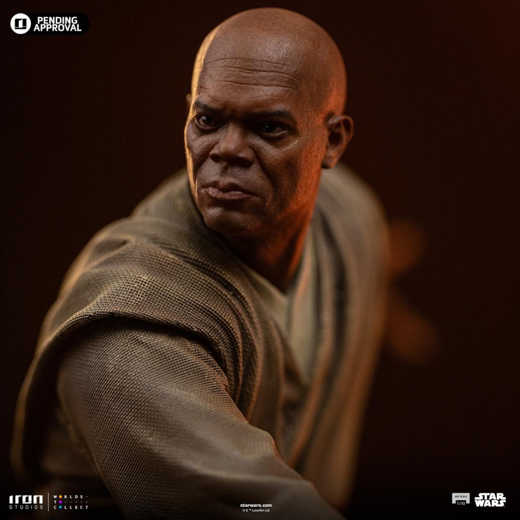STAR WARS - Mace Windu - Statuette Art Scale 1/10 17.85cm - 6