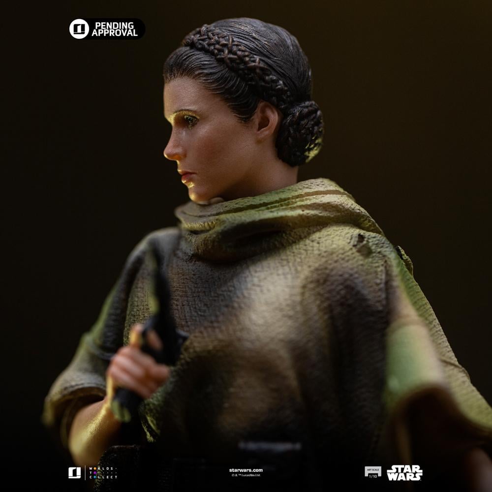 STAR WARS 6 - Leia & Wicket - Statue Art Scale 1/10 20.1cm - 3